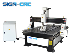 SIGN-1325 CNC Router With Rotary